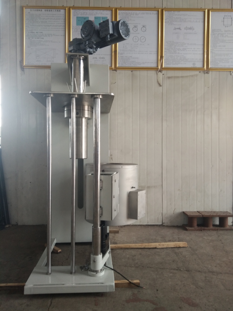 DFCF系列-釜體電動升降翻轉、加熱爐電動升降并可側移