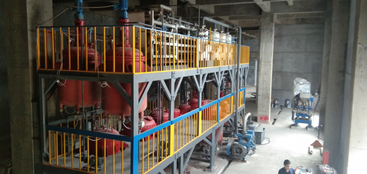 碳酸鈣區和粉煤灰制備酸處理裝置